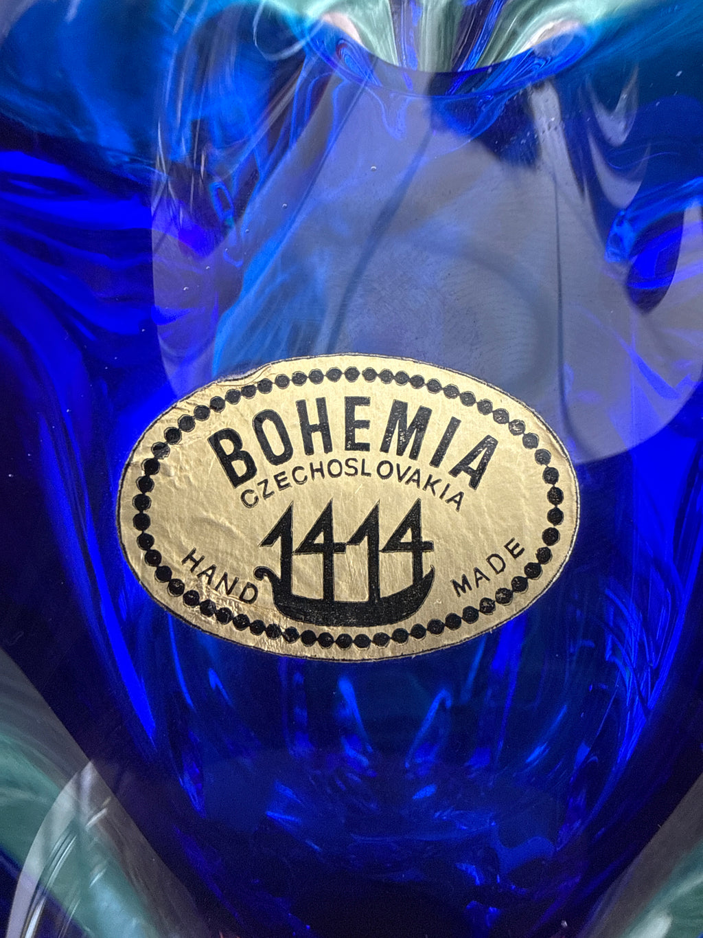 1960 Czech Bohemia Centerpiece
