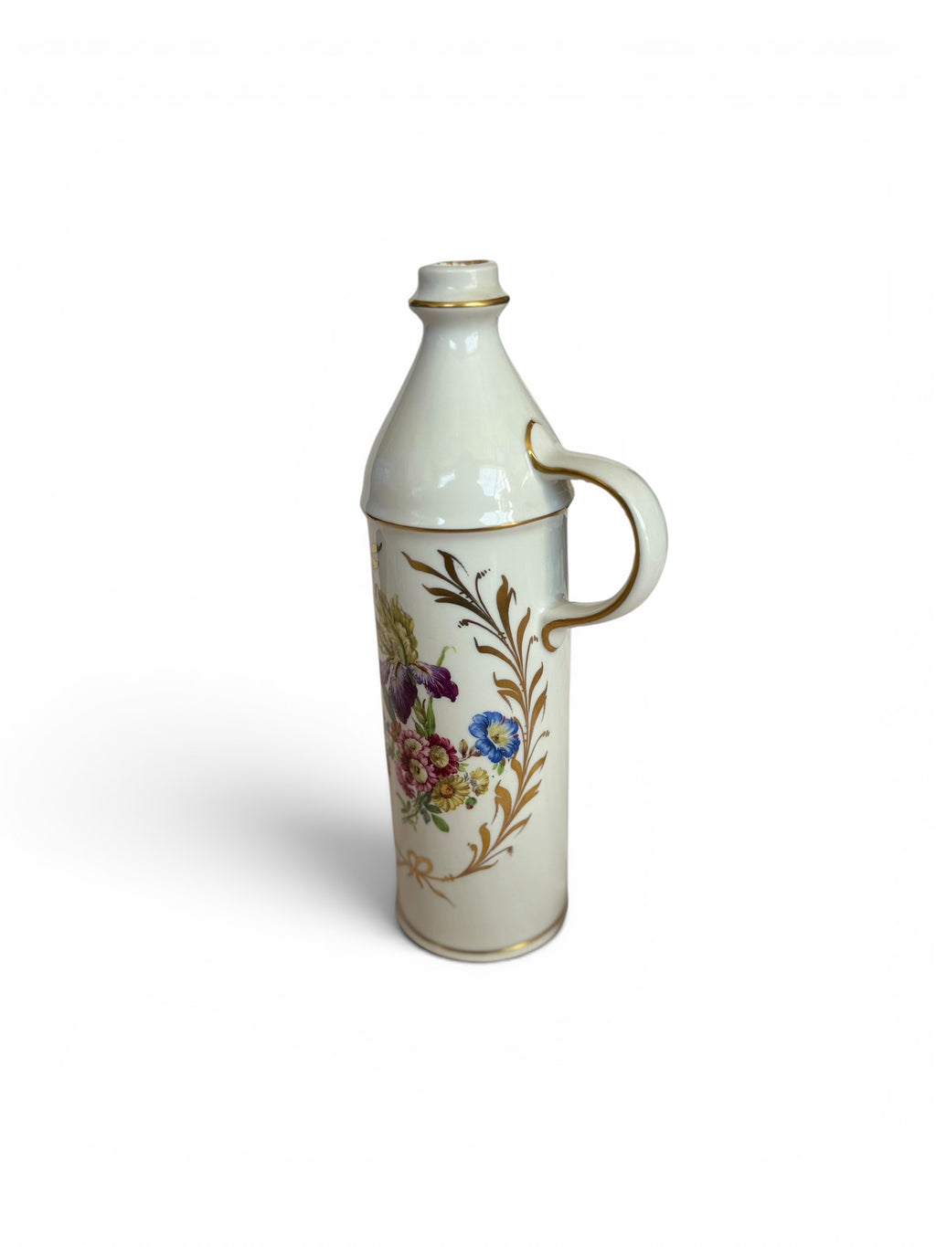 Antique Handpainted French Decanter